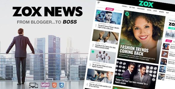 Zox News – Professional News & Magazine Theme