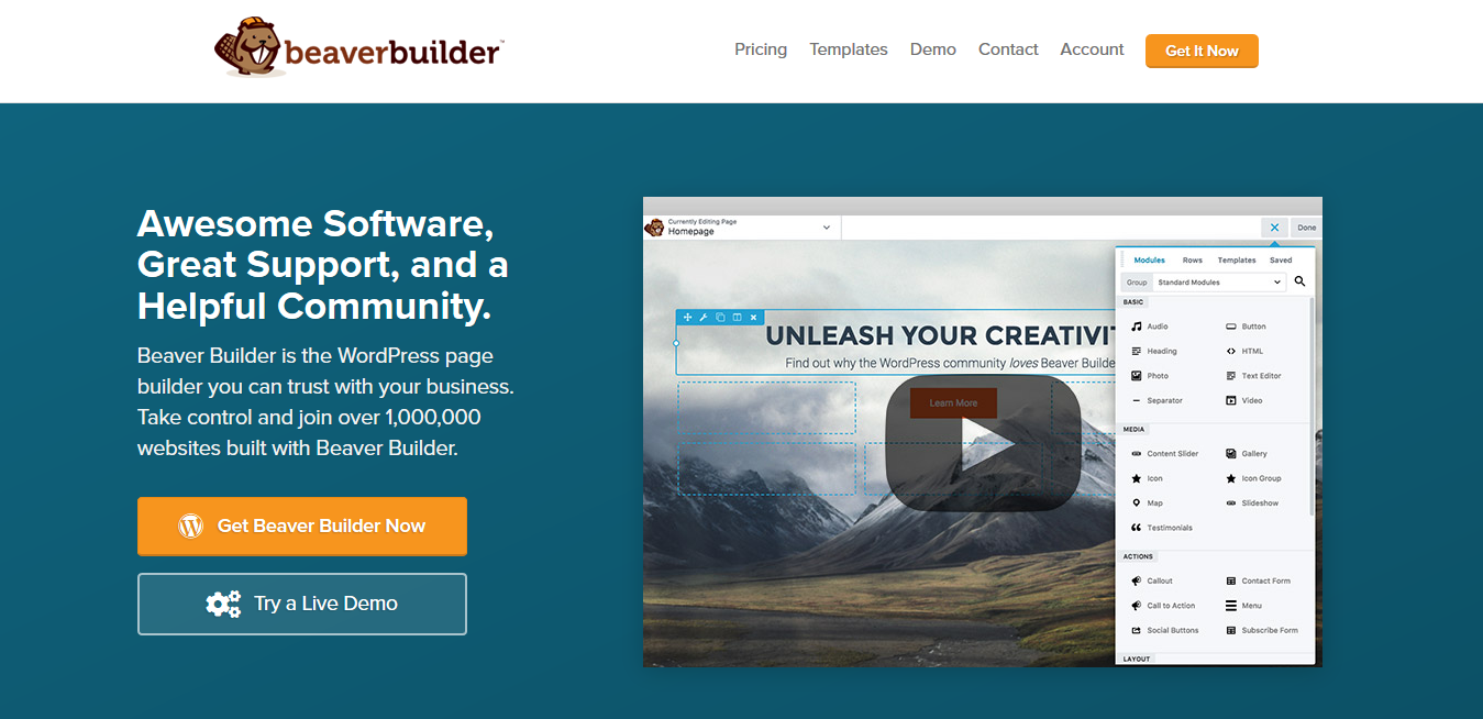 Beaver Builder Professional – Page Builder Plugin
