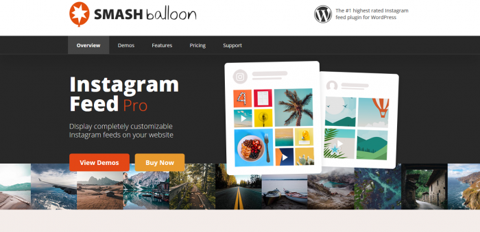 Custom Instagram Feed WordPress Plugin – Smash Balloon