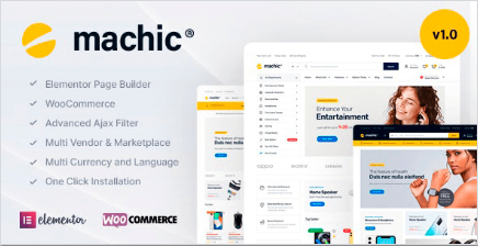 Machic – Electronics Store WooCommerce Theme