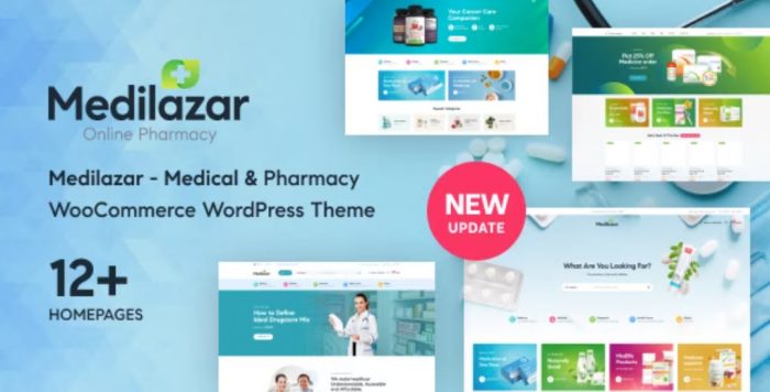 Medilazar – Pharmacy Medical WooCommerce WordPress Theme