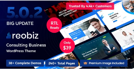 Reobiz – Consulting Business WordPress Theme
