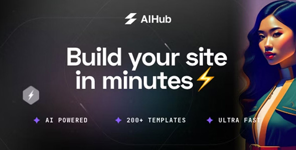 AI Hub – Startup & Technology WordPress Theme