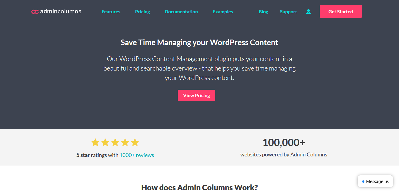 Admin Columns Pro – WordPress Plugin