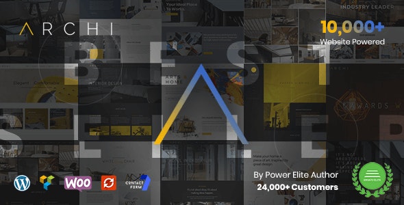 Archi – Interior Design WordPress Theme – CreativeSea