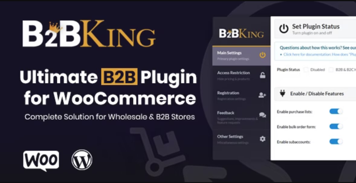 B2BKing - WooCommerce B2B & Wholesale Plugin