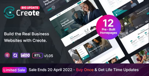 Creote – Consulting Business WordPress Theme