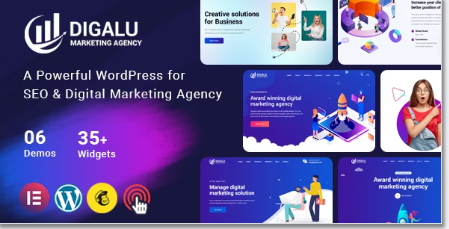 Digalu – SEO & Digital Marketing WordPress