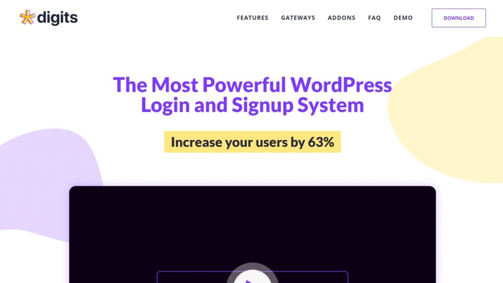 Digits - WordPress Number Signup And Login