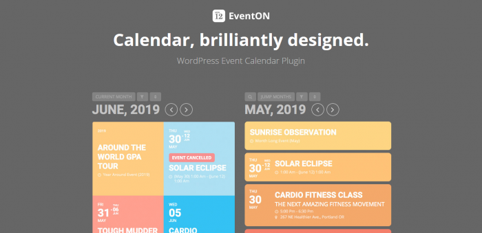 EventON – Event Calendar Plugin
