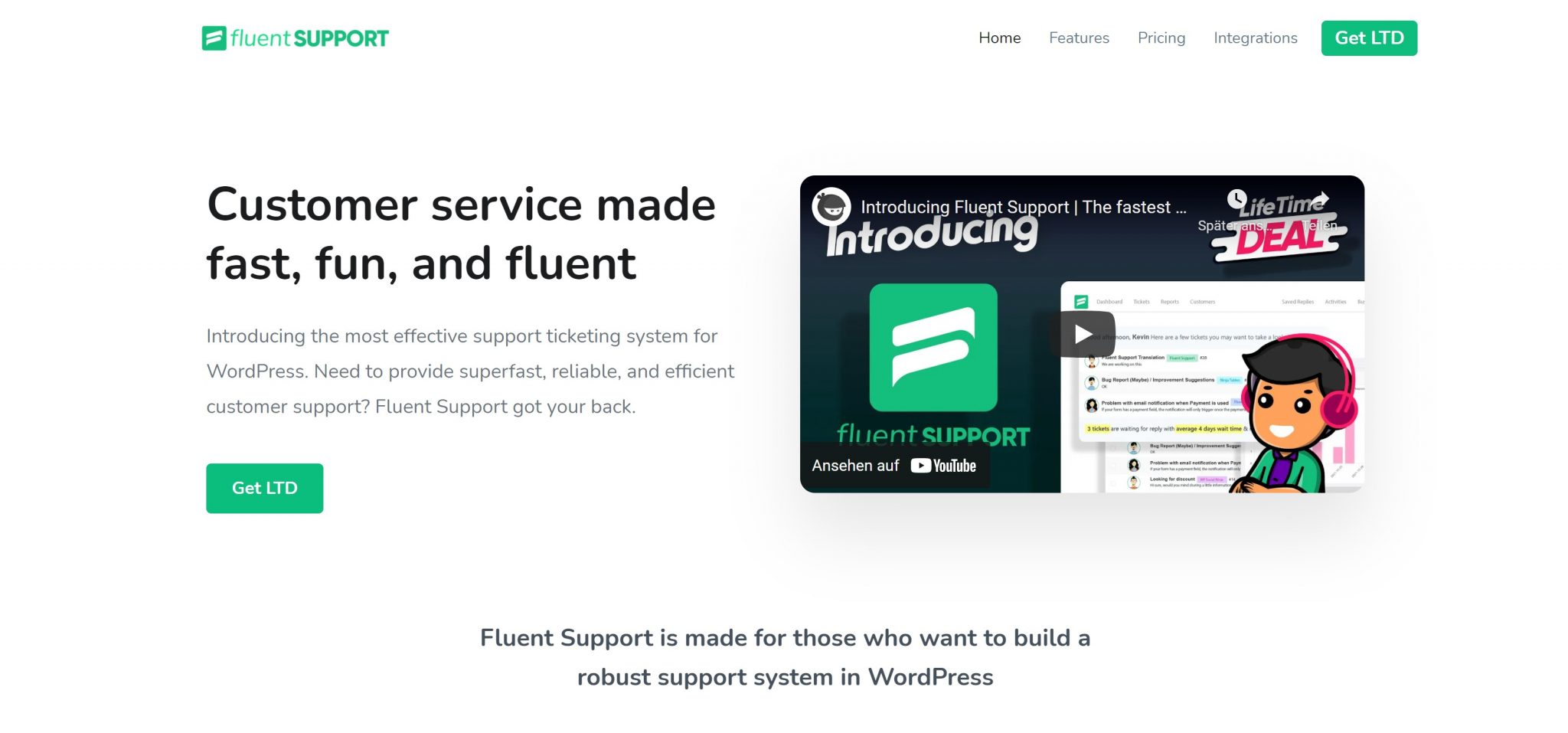 Fluent Support Pro – WordPress Helpdesk Plugin