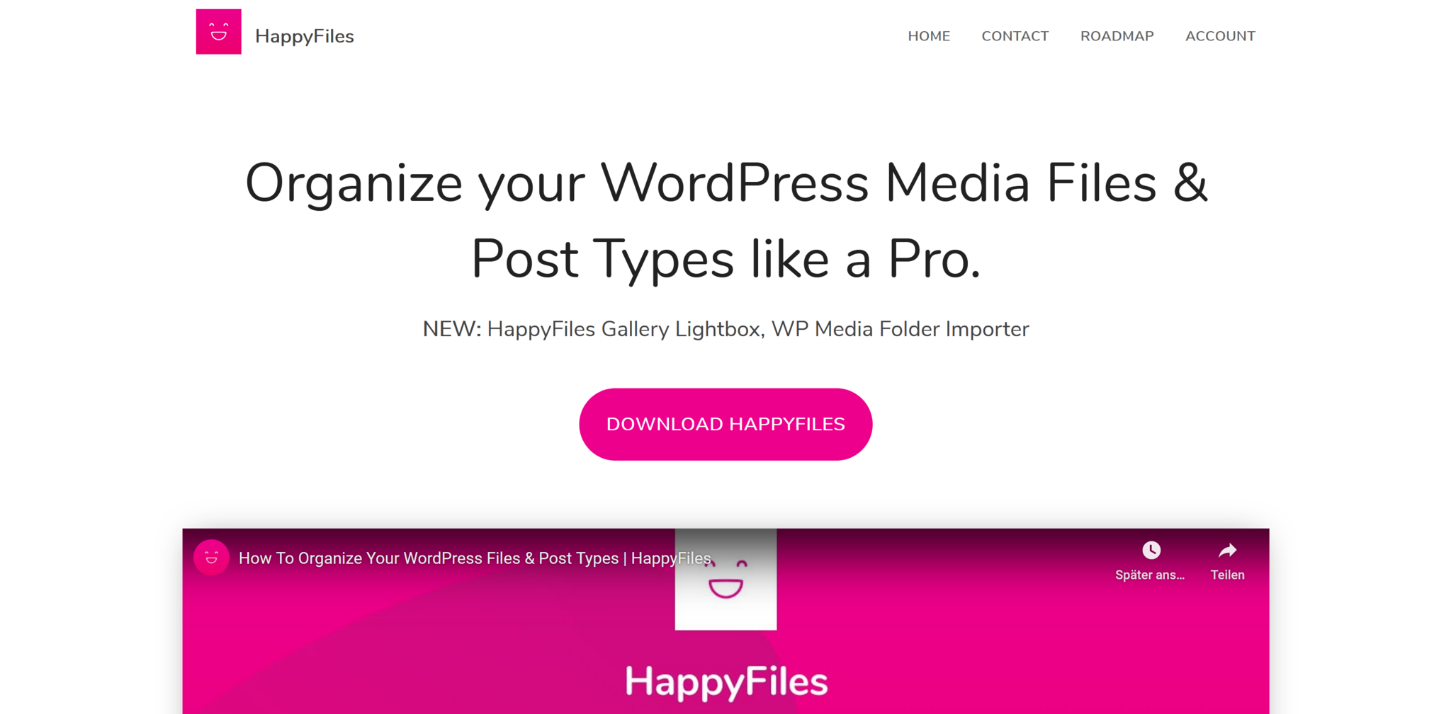 Happy Files Pro – Organize Your WordPress Media Files