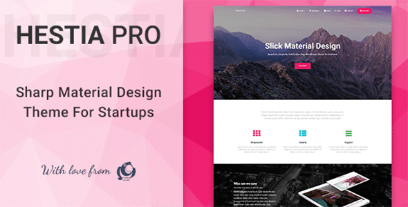 Hestia Pro – Modern Material Design Theme