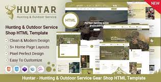 Huntar – Hunting & Outdoor WordPress Theme