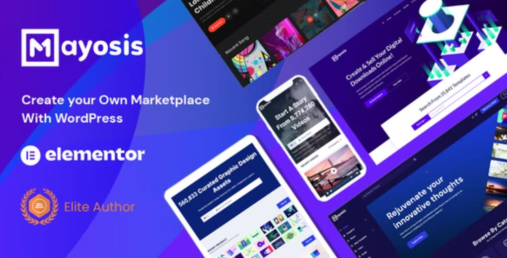 Mayosis – Digital Marketplace Theme