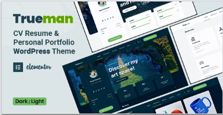 Trueman – Personal Portfolio Resume WordPress