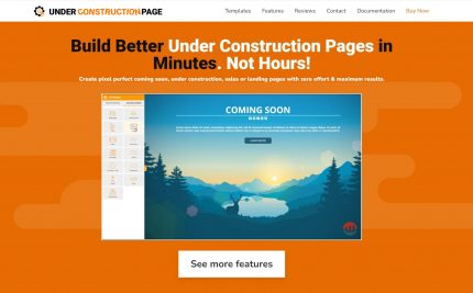 UnderConstructionPage PRO – WordPress Plugin