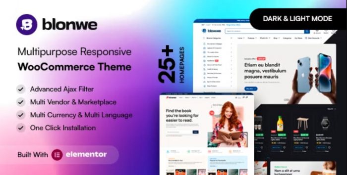 Blonwe – Multipurpose WooCommerce Theme