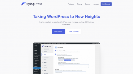FlyingPress Pro WordPress Plugin