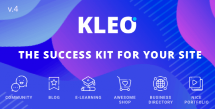 KLEO – Pro Community Focused, BuddyPress Theme