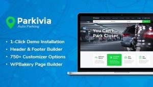 Parkivia – Auto Parking & Car Maintenance WordPress Theme