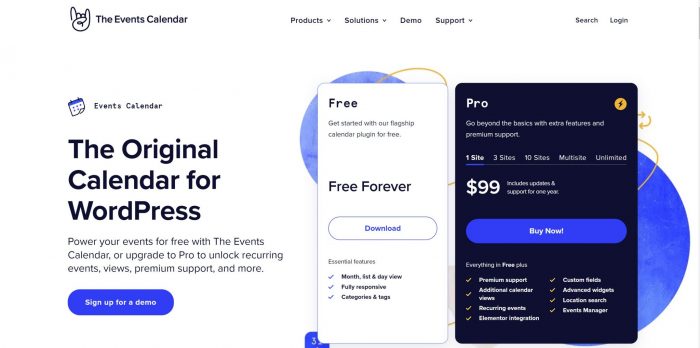 The Events Calendar Pro By Modern Tribe