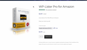 WP-Lister Pro For Amazon - List Products On Amazon