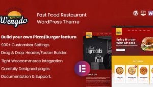 Wengdo – Fastfood WordPress Theme
