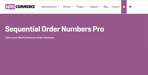 WooCommerce Sequential Order Numbers Pro