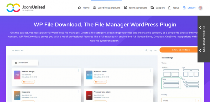 JoomUnited WP File Download + Cloud Addon