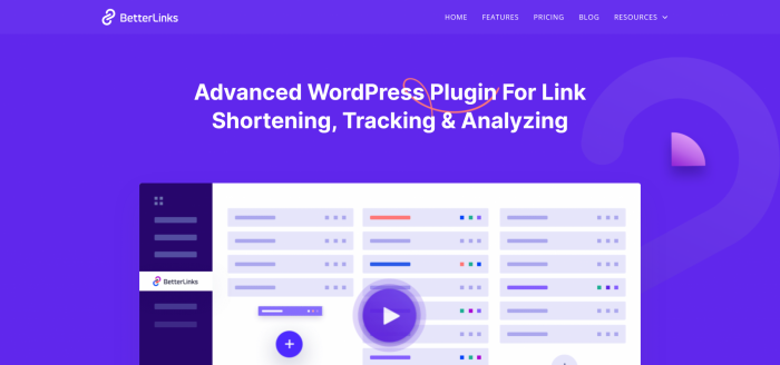 BetterLinks – Shorten, Track And Manage Any URL