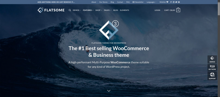 Flatsome – MultiPurpose WooCommerce Theme