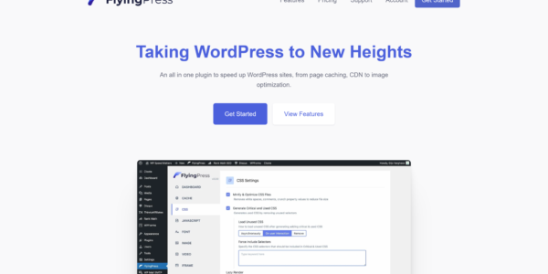 FlyingPress Pro WordPress Plugin