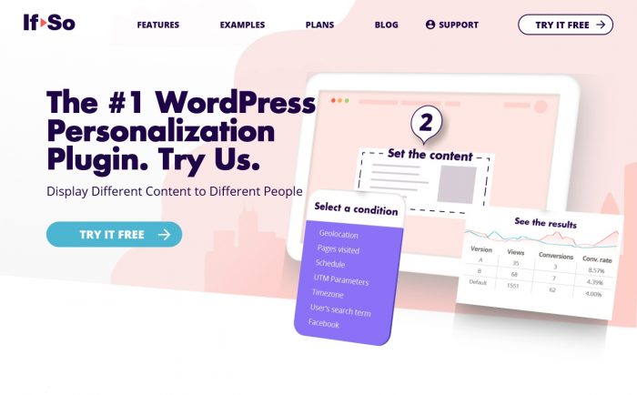 If-So – Dynamic Content WordPress Plugin