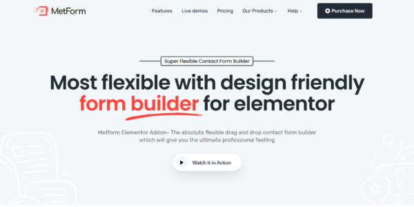 MetForm Pro – WordPress Elementor Form Builder