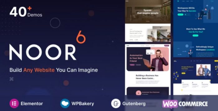 Noor – Minimal Multi-Purpose WordPress Theme, AMP & RTL