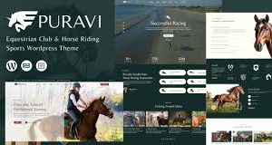 Puravi – Equestrian Club & Horse Riding Theme