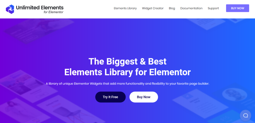 Unlimited Elements For Elementor Page Builder