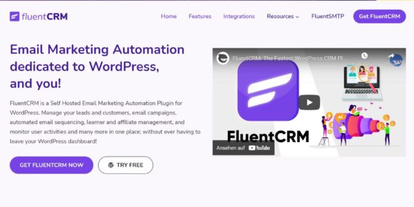 WordPress FluentCRM Pro – Marketing Automation