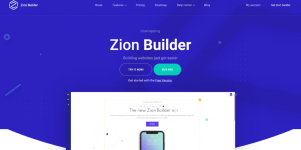 Zion Builder – Fastest WordPress Page Builder