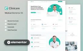 Clinicare – Elementor Template Kit Health & Medical Websites