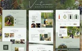 Vintneri – Wine Shop & Winery Elementor Pro Template Kit