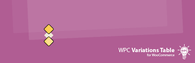 WPC Variations Table for WooCommerce