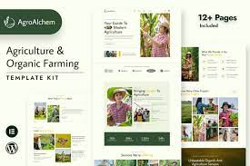 AgroAlchem – Agriculture & Organic Farming Elementor Pro Template Kit