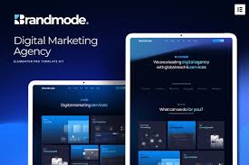 Brandmode – Digital Marketing Agency Elementor Template Kit