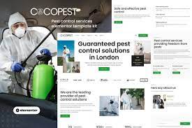 Cocopest – Pest Control Services Elementor Template Kit