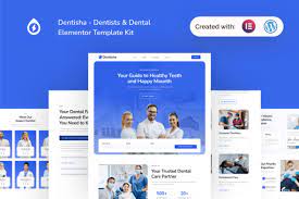 Dentisha – Dentists & Dental Elementor Template Kit