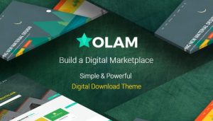 Olam – EDD Marketplace WordPress Theme