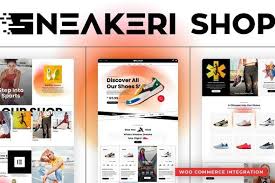 Sneakeri – Sports Shoes Store Elementor Pro Template Kit