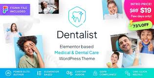 Dentalist – Medical and Dentist WordPress Theme